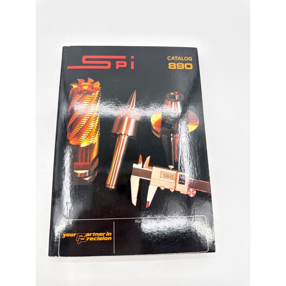 SPI Catalog 890 Precision Industrial Tools Measuring Equipment Reference Book
